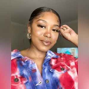 Tye-Dye Flannel Jacket.